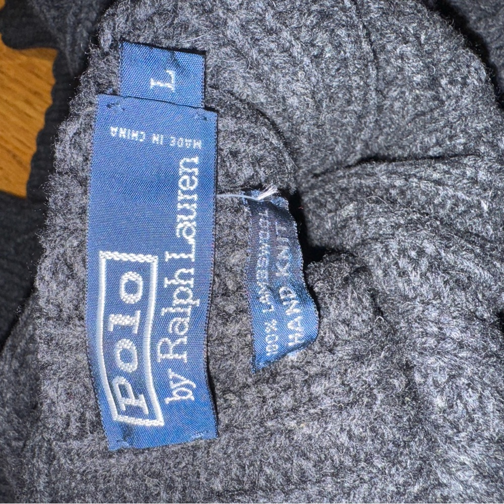 Polo by Ralph Lauren HandKnit Lambswool Turtleneck Sweater - Picture 2 of 4
